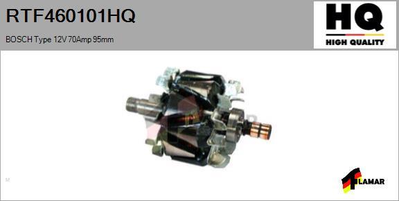 FLAMAR RTF460101HQ - Ротор, генератор autospares.lv