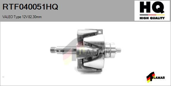 FLAMAR RTF040051HQ - Ротор, генератор autospares.lv