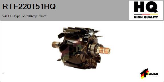 FLAMAR RTF220151HQ - Ротор, генератор autospares.lv