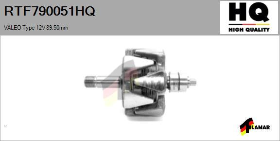 FLAMAR RTF790051HQ - Ротор, генератор autospares.lv