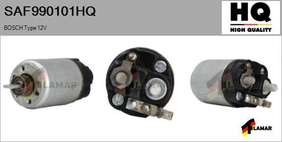 FLAMAR SAF990101HQ - Тяговое реле, соленоид, стартер autospares.lv