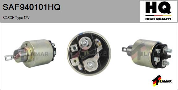 FLAMAR SAF940101HQ - Тяговое реле, соленоид, стартер autospares.lv