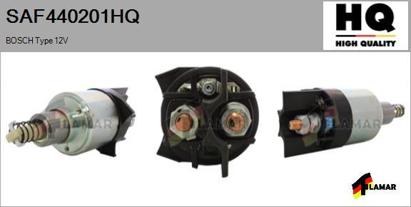 FLAMAR SAF440201HQ
 - Тяговое реле, соленоид, стартер autospares.lv