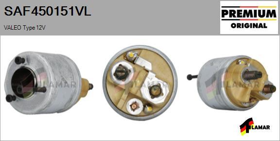 FLAMAR SAF450151VL - Тяговое реле, соленоид, стартер autospares.lv