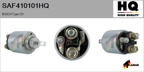 FLAMAR SAF410101HQ - Тяговое реле, соленоид, стартер autospares.lv