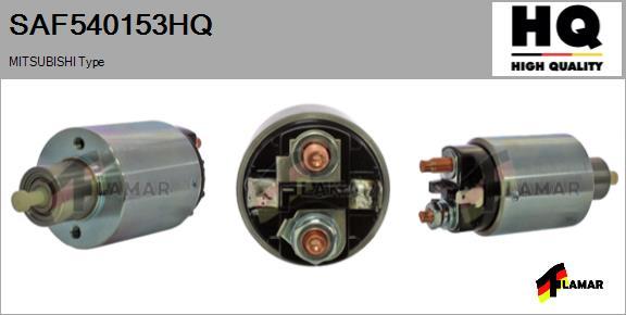 FLAMAR SAF540153HQ
 - Тяговое реле, соленоид, стартер autospares.lv