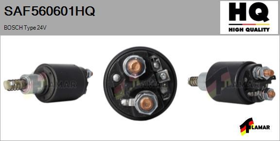 FLAMAR SAF560601HQ - Тяговое реле, соленоид, стартер autospares.lv