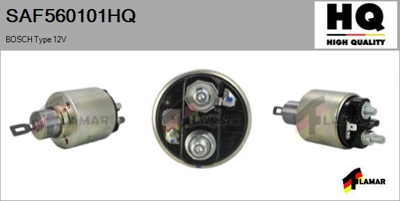 FLAMAR SAF560101HQ - Тяговое реле, соленоид, стартер autospares.lv