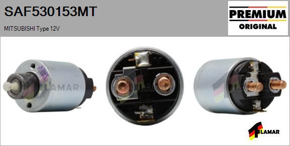 FLAMAR SAF530153MT - Тяговое реле, соленоид, стартер autospares.lv