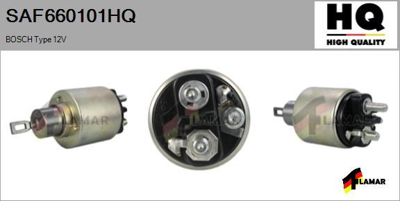 FLAMAR SAF660101HQ - Тяговое реле, соленоид, стартер autospares.lv