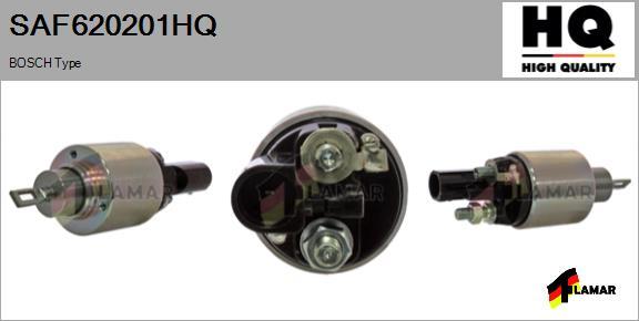 FLAMAR SAF620201HQ
 - Тяговое реле, соленоид, стартер autospares.lv