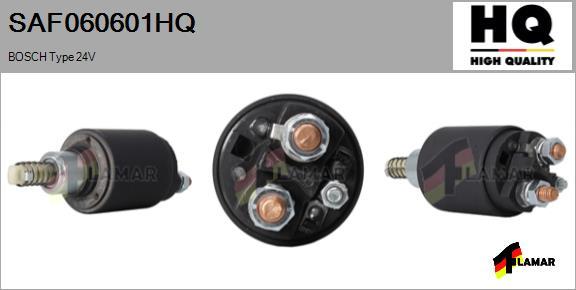 FLAMAR SAF060601HQ - Тяговое реле, соленоид, стартер autospares.lv