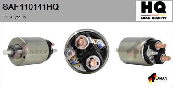 FLAMAR SAF110141HQ - Тяговое реле, соленоид, стартер autospares.lv