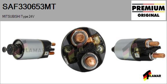 FLAMAR SAF330653MT - Тяговое реле, соленоид, стартер autospares.lv