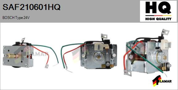 FLAMAR SAF210601HQ - Тяговое реле, соленоид, стартер autospares.lv