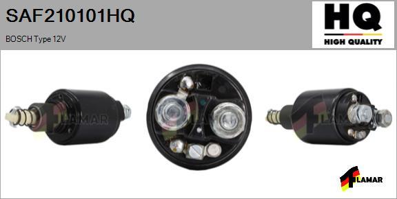 FLAMAR SAF210101HQ - Тяговое реле, соленоид, стартер autospares.lv