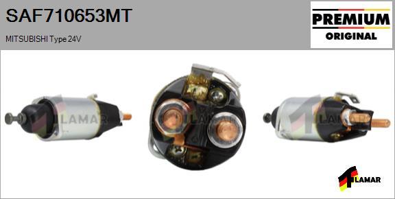 FLAMAR SAF710653MT - Тяговое реле, соленоид, стартер autospares.lv