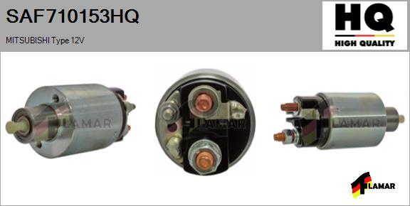 FLAMAR SAF710153HQ - Тяговое реле, соленоид, стартер autospares.lv