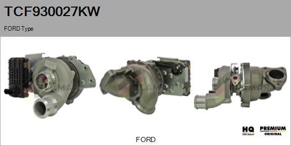 FLAMAR TCF930027KW - Турбина, компрессор autospares.lv