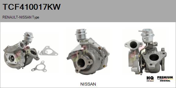 FLAMAR TCF410017KW - Турбина, компрессор autospares.lv