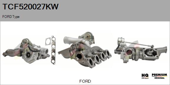 FLAMAR TCF520027KW - Турбина, компрессор autospares.lv