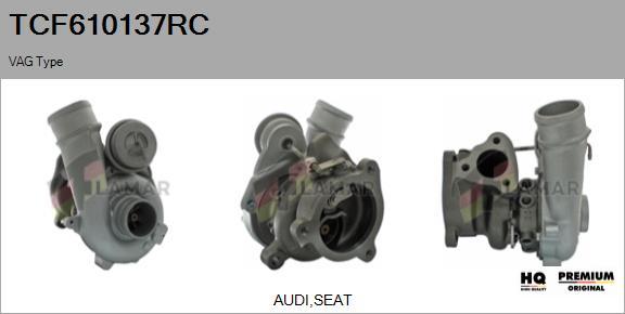 FLAMAR TCF610137RC - Турбина, компрессор autospares.lv