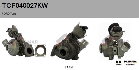 FLAMAR TCF040027KW - Турбина, компрессор autospares.lv