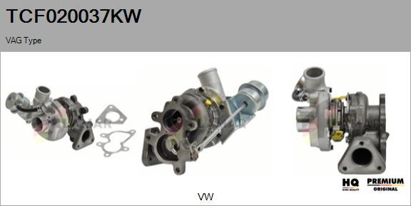 FLAMAR TCF020037KW - Турбина, компрессор autospares.lv