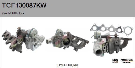 FLAMAR TCF130087KW - Турбина, компрессор autospares.lv