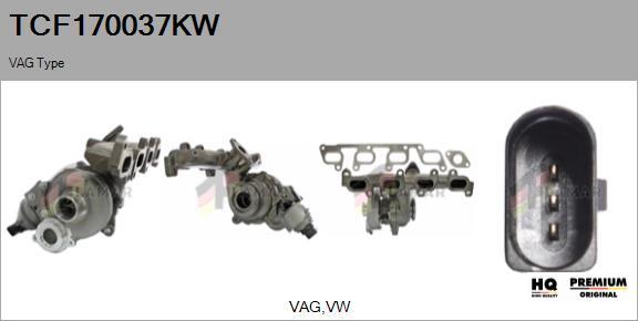 FLAMAR TCF170037KW - Турбина, компрессор autospares.lv