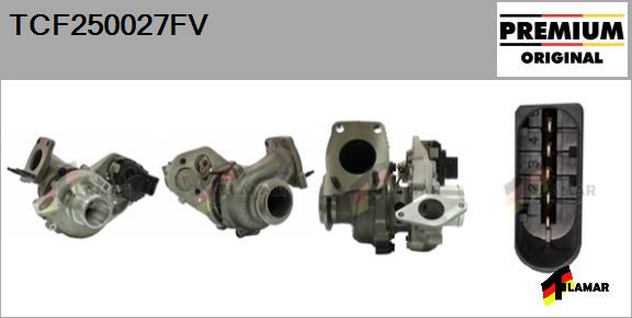 FLAMAR TCF250027FV - Турбина, компрессор autospares.lv