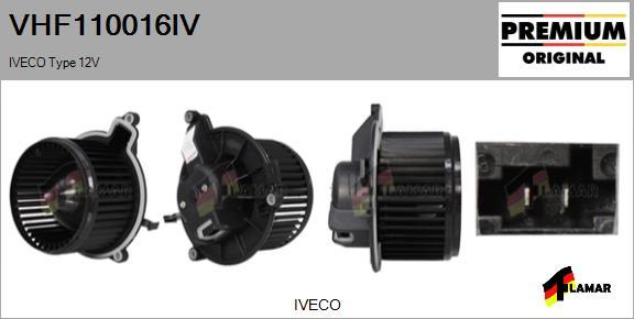 FLAMAR VHF110016IV - Вентилятор салона autospares.lv