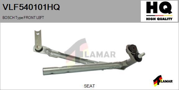 FLAMAR VLF540101HQ - Система тяг и рычагов привода стеклоочистителя autospares.lv