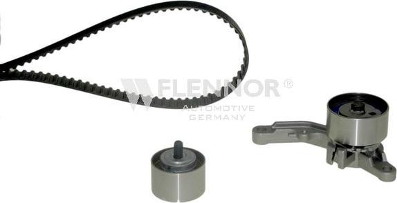 Flennor F904442V-2 - Комплект зубчатого ремня ГРМ autospares.lv