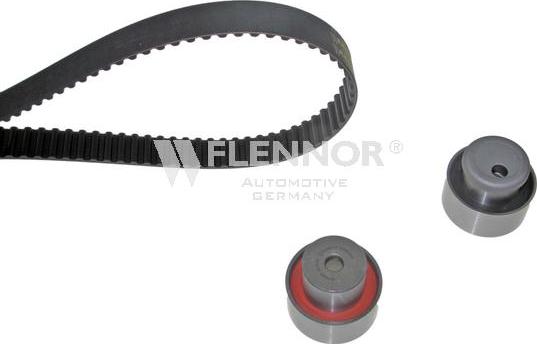 Flennor F904067 - Комплект зубчатого ремня ГРМ autospares.lv