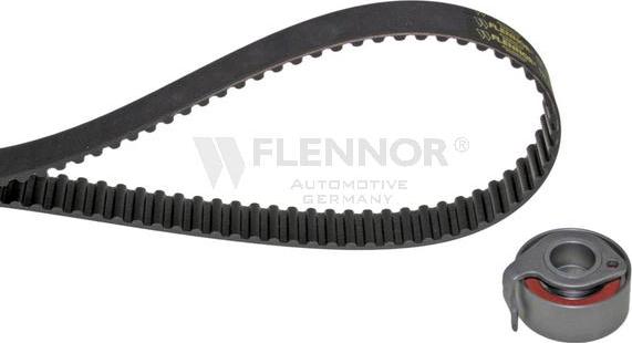 Flennor F904208 - Комплект зубчатого ремня ГРМ autospares.lv