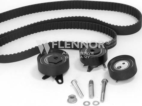 Flennor F904212V - Комплект зубчатого ремня ГРМ autospares.lv