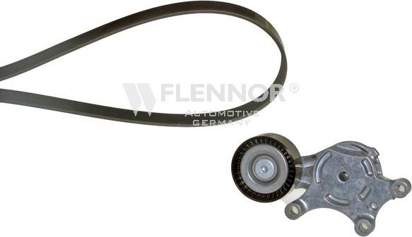 Flennor F906PK0965 - Поликлиновый ременный комплект autospares.lv