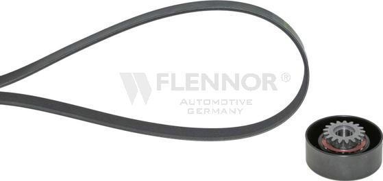 Flennor F906PK1660 - Поликлиновый ременный комплект autospares.lv