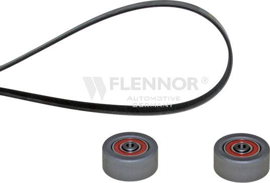 Flennor F906PK1123 - Поликлиновый ременный комплект autospares.lv