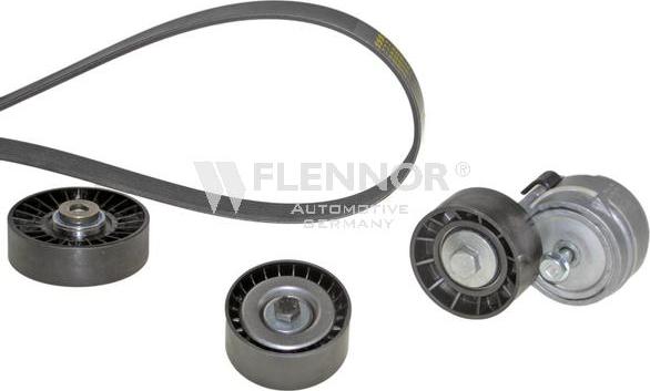 Flennor F906PK1228 - Поликлиновый ременный комплект autospares.lv