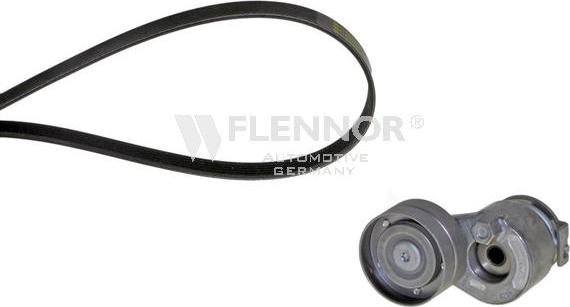 Flennor F907PK1125 - Поликлиновый ременный комплект autospares.lv