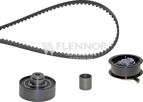 Flennor F914448V - Комплект зубчатого ремня ГРМ autospares.lv