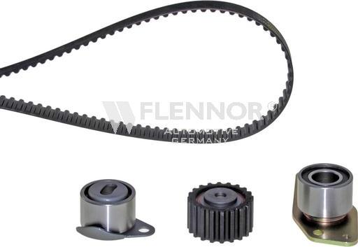 Flennor F914374 - Комплект зубчатого ремня ГРМ autospares.lv