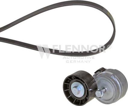 Flennor F916PK1038 - Поликлиновый ременный комплект autospares.lv