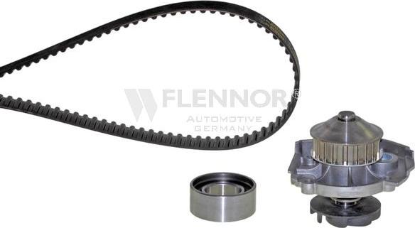 Flennor FP04929V - Водяной насос + комплект зубчатого ремня ГРМ autospares.lv