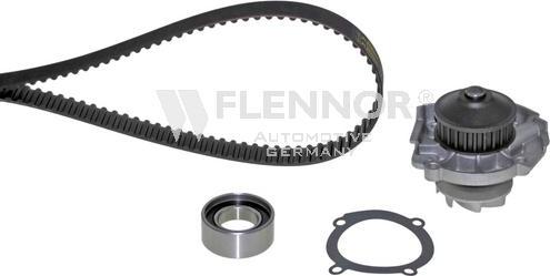 Flennor FP04434V - Водяной насос + комплект зубчатого ремня ГРМ autospares.lv