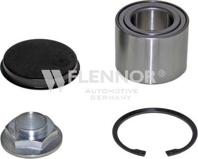 Flennor FR991908 - Подшипник ступицы колеса, комплект autospares.lv