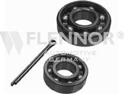 Flennor FR991348 - Подшипник ступицы колеса, комплект autospares.lv