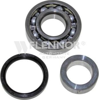 Flennor FR991332 - Подшипник ступицы колеса, комплект autospares.lv